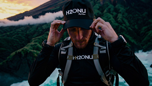 H2ONU CLASSIC ~  Yin Collection Hat ~ White Embroidery 🏄‍♂️🔥
